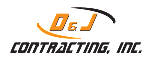 D&J Contacting Inc. logo
