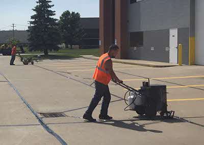 DandJ Contracting Crack-Filling