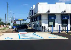 White Castle-Handicap Parking
