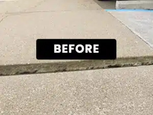 D&J Concrete Before Grinding