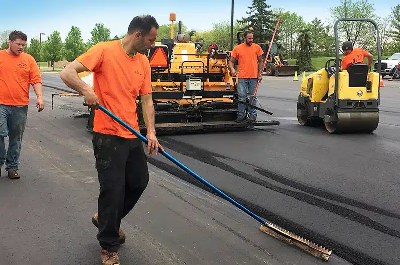 Industrial Equipment for Asphalt Precision Industrial equipment ensures precision and efficiency in large-scale asphalt projects across Southeast Michigan.