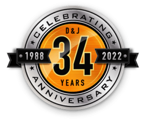 D&J-Contracting-Celebrating-34 Years-logo