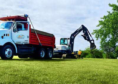 DJ Contracting Trucks