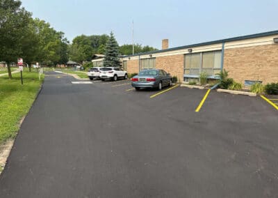 Montessori School Asphalt Paving Parking Lot