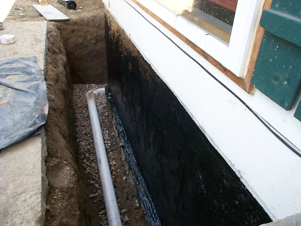 Providing Services Of: exterior footing drain, footing drainage system, foundation footing drain system, house footing drain, perimeter footing drain, footing drains basement, footing drain excavation, footing drain repair, footing drain replacement