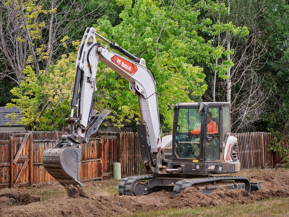 Backhoe Service in Dryden Township, MI