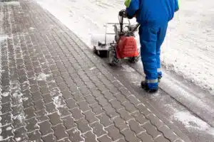 Clearing Snow