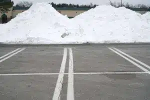 Parking Lot Winter Snow Management