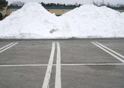 Parking Lot Winter Snow Management
