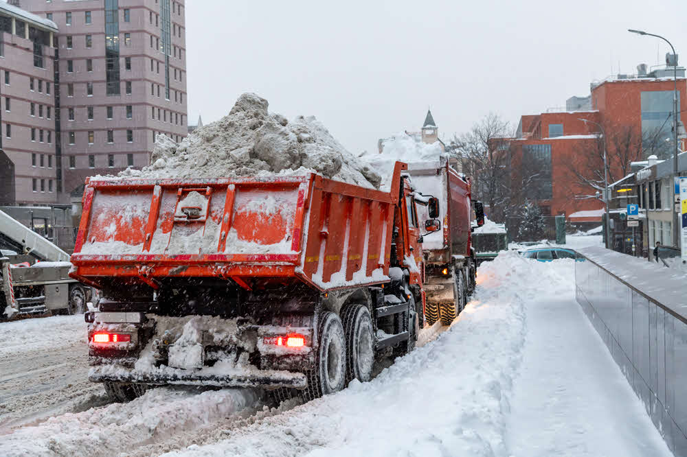 Snow Loader Work in Chesterfield Shores, MI