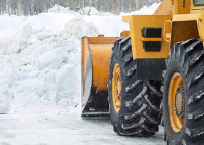 Snow Loader Work