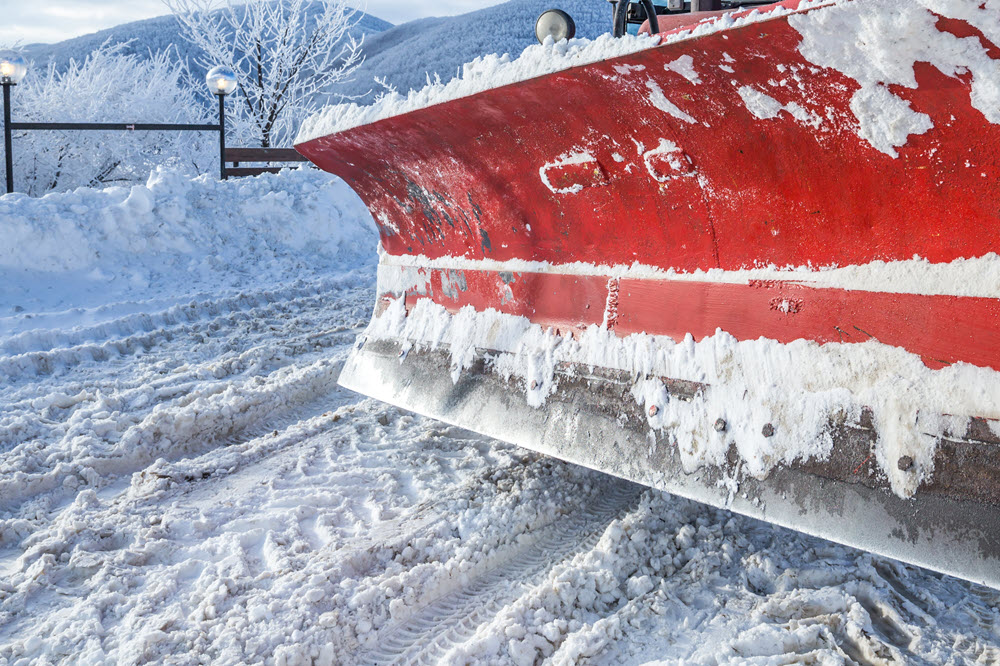 Snow Plowing in Waldenburg, MI