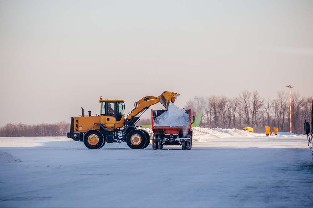 Snow Relocation in Center Line, MI