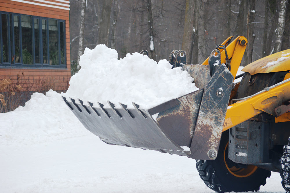 Snow Removal in Anchor Bay Harbor, MI