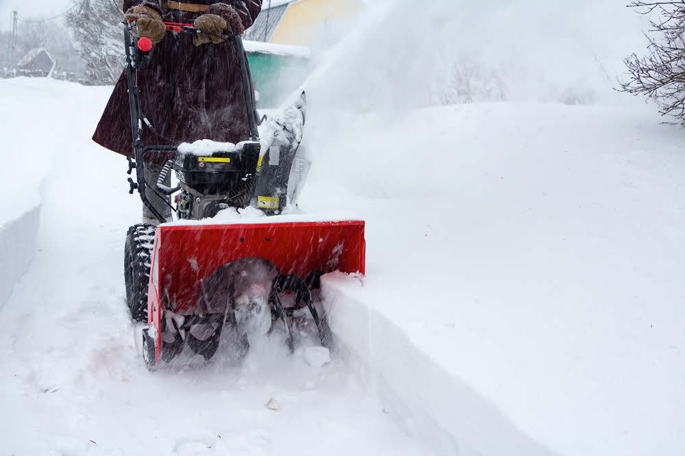 Snow and Ice Control in Anchor Bay Harbor, MI