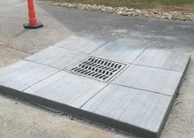Concrete Catch Basin Drain Repair