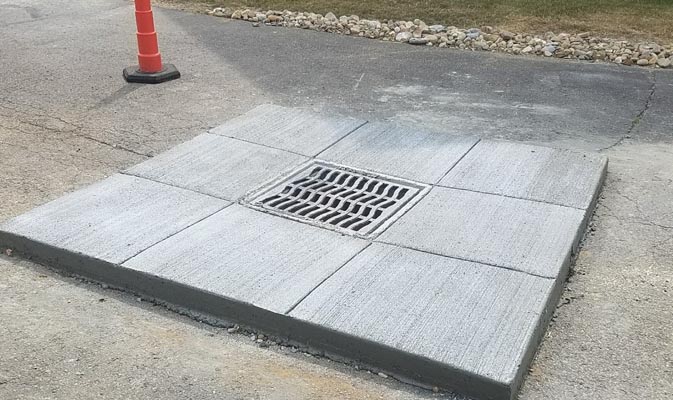 Catch basin repair focusing on sub-grade integrity for enhanced drainage and structural longevity.