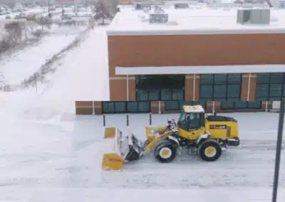Retail Parking Lot Snow Removal